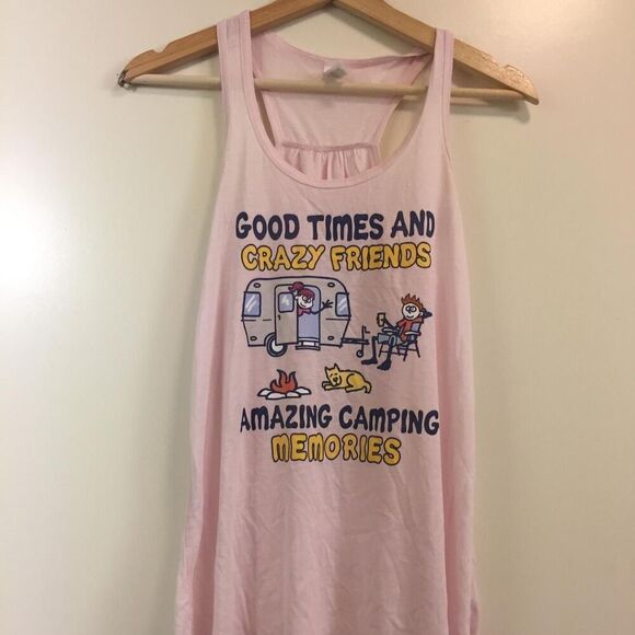 Good Times and Crazy Friends Women's Tank Top size Medium - Picture 1 of 1